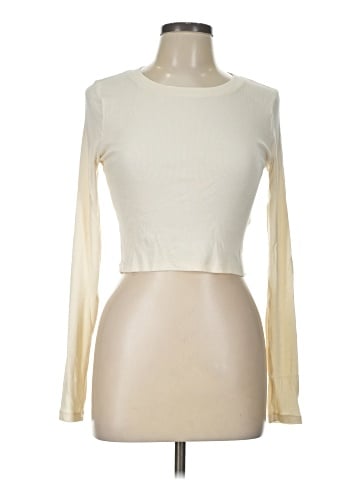 Madewell Finerib Crewneck Long-Sleeve Tee (view 1)