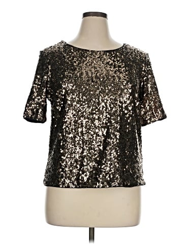 Donna Karan New York Short Sleeve Top (view 1)