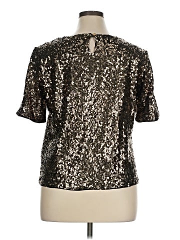 Donna Karan New York Short Sleeve Top (view 2)