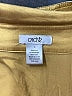Cache Metallic Gold Long Sleeve Silk Top Size L - photo 7