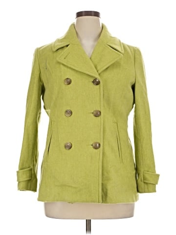 Lands' End Wool Coat (view 1)