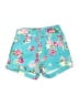 Bullhead Floral Teal Denim Shorts Size 00 - photo 1