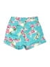 Bullhead Floral Teal Denim Shorts Size 00 - photo 2