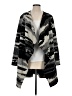 Guest Editor Chevron-herringbone Gray Black Coat Size M - photo 1