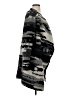 Guest Editor Chevron-herringbone Gray Black Coat Size M - photo 4