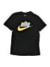Nike 100% Cotton Black Short Sleeve T-Shirt Size S (kids) - photo 1