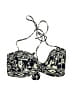 Robin Piccone Print Black Swimsuit Top Size L - photo 1