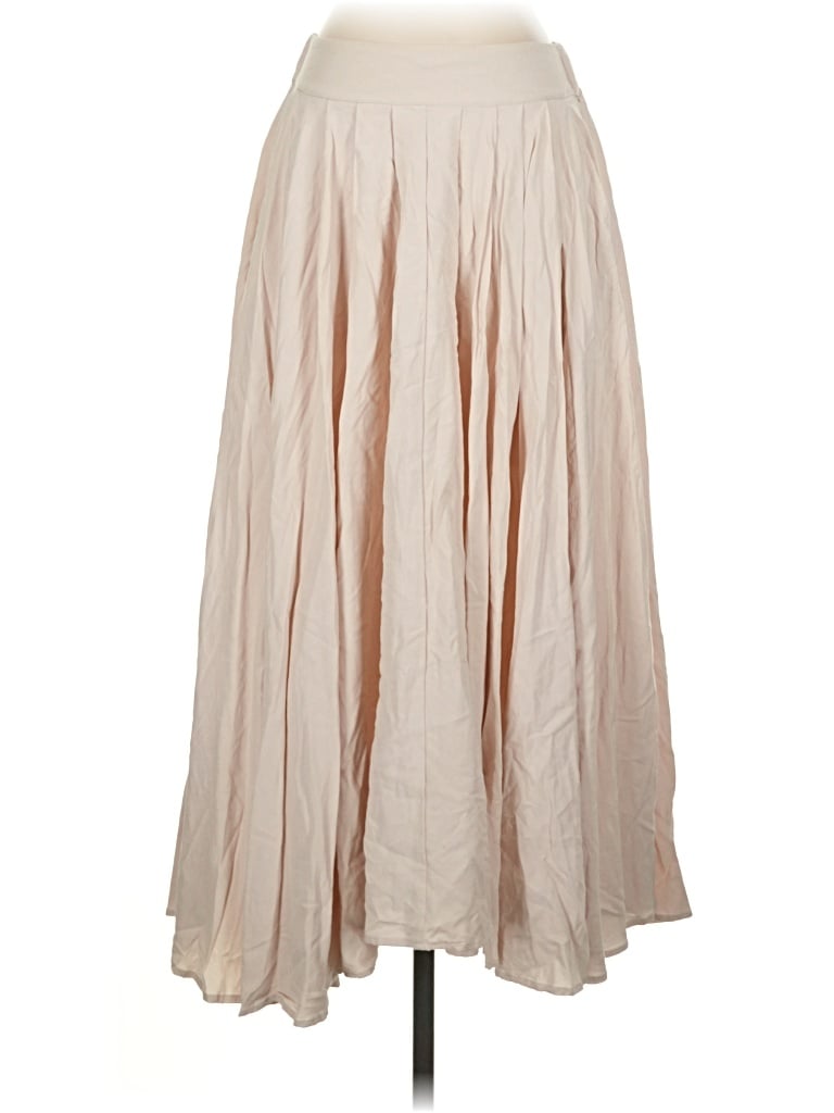 Pre-owned Fore Formal Skirt In Tan