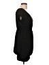 Ruby Rox Solid Black Cocktail Dress Size L - photo 4