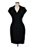 Cache Solid Black Cocktail Dress Size 8 - photo 1