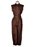 Zara Solid Brown Jumpsuit Size M - photo 1
