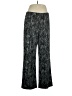 IMAN Paisley Gray Casual Pants Size XL - photo 1
