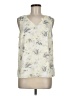 Nine West 100% Polyester Ivory Sleeveless Blouse Size M - photo 1