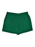 Nine West 100% Polyester Solid Green Shorts Size XL - photo 1