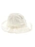 Nordstrom 100% Cotton Ivory White Hat Size 0-3 mo - photo 1