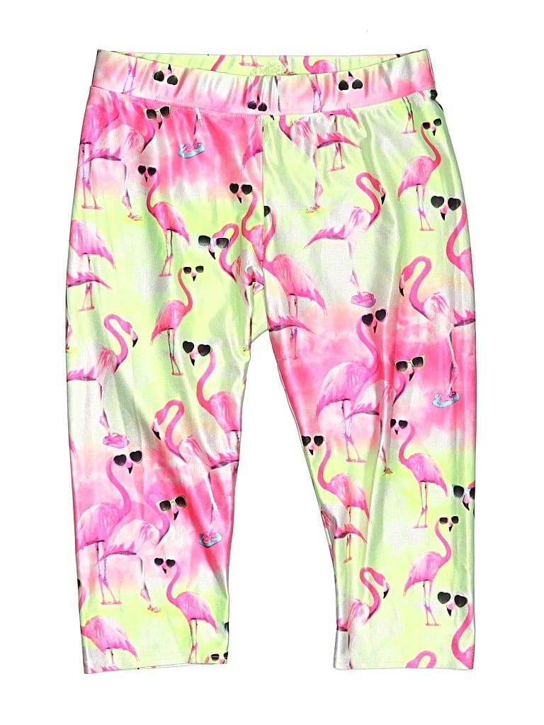 Pre-owned Justice Kids' Active Pants In Pink