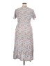 dip 100% Viscose Floral Blue Casual Dress Size XL - photo 2