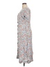 dip 100% Viscose Floral Blue Casual Dress Size XL - photo 5