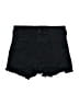 Express Stars Black Denim Shorts Size 00 - photo 1