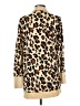Gibson Animal Print Tan Cardigan Size L - photo 2