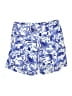 Caribbean Joe 100% Rayon Print Blue Shorts Size L - photo 1