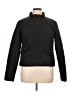Lacoste 100% Polyester Solid Black Jacket Size EU 46 / US 16 - photo 1