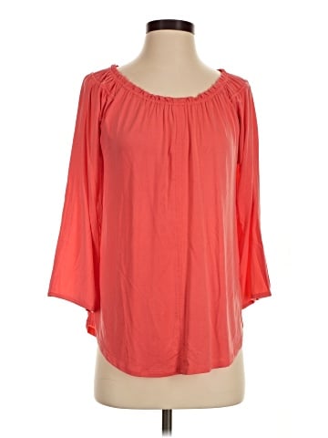Ecru 3/4 Sleeve Blouse (view 1)