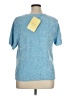 Denim & Co 100% Acrylic Blue Pullover Sweater Size 1X - photo 2