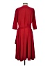 Kiyonna Solid Red Casual Dress Size 1 - photo 2