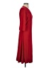 Kiyonna Solid Red Casual Dress Size 1 - photo 4