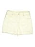 Chico's Solid Yellow Shorts Size 16 - photo 1