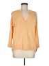 Lilla P Orange Pullover Sweater Size M - photo 1