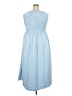 Unbranded 100% Polyester Blue Casual Dress Size XXL - photo 2
