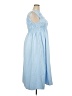 Unbranded 100% Polyester Blue Casual Dress Size XXL - photo 4
