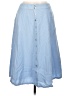 Grace Elements Blue Casual Skirt Size 8 - photo 1