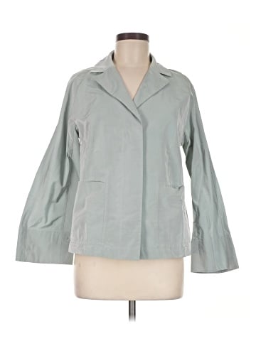 Lafayette 148 New York 3/4 Sleeve Button-Down Shirt (view 1)
