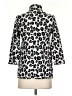 Tahari Animal Print Silver Cardigan Size S - photo 2