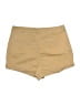 Express Solid Tan Khaki Shorts Size 12 - photo 2