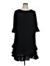 MSK Solid Black Cocktail Dress Size 16 - photo 1