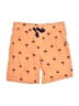 American Hawk 100% Cotton Print Orange Shorts Size 5 - photo 1