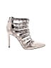 Mix No. 6 Metallic Silver Heels Size 6 - photo 1