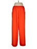 DKNY 100% Polyester Orange Casual Pants Size L - photo 2