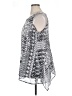 Fever 100% Polyester Silver Sleeveless Blouse Size XL - photo 5