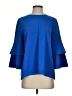 Tibi Blue 3/4 Sleeve Blouse Size 2 - photo 1