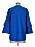 Tibi Blue 3/4 Sleeve Blouse Size 2 - photo 2