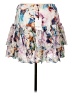 Robert Graham Floral White Casual Skirt Size L - photo 2