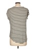 Green Envelope Stripes Ivory Sleeveless T-Shirt Size L - photo 2
