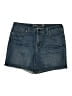 Seven7 Blue Denim Shorts Size 14 - photo 1