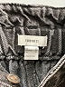 Forever 21 Black Denim Shorts Size 27 waist - photo 3