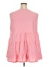 Oddi Pink Sleeveless Blouse Size 3X - photo 2